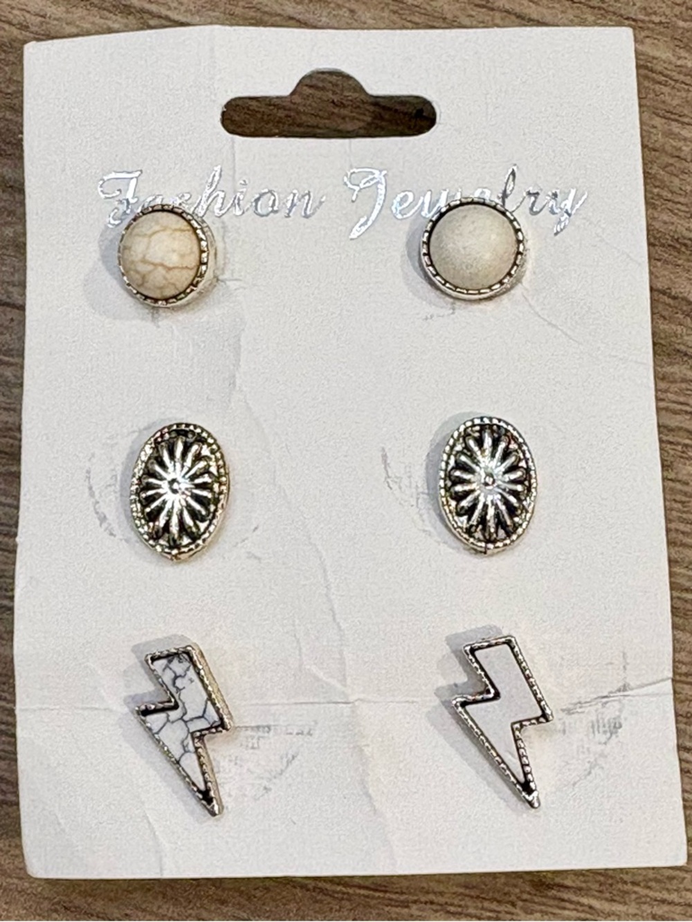 Boho Western Stud Earring Set 
(3 Pairs)